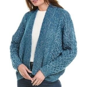🦄 New Directions Teal Cardigan Sweater